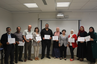 Al-Quds Bard College ENTEC Project Certificate Awards Ceremony