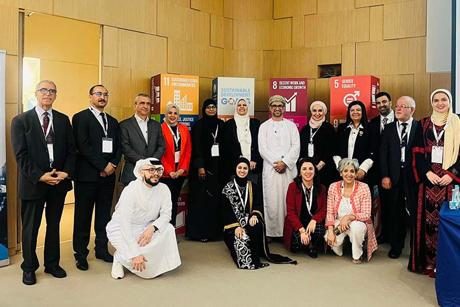 AQB Alumna, Mariam Alqam, has participated in the 4th Annual Meeting of the ANDD, hosted by Hamad bin Khalifa University in Doha, Qatar
