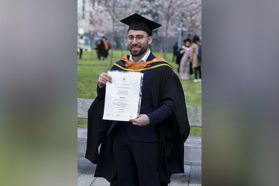 AQB CS Graduate Achieves Outstanding Academic Success at Dublin City University